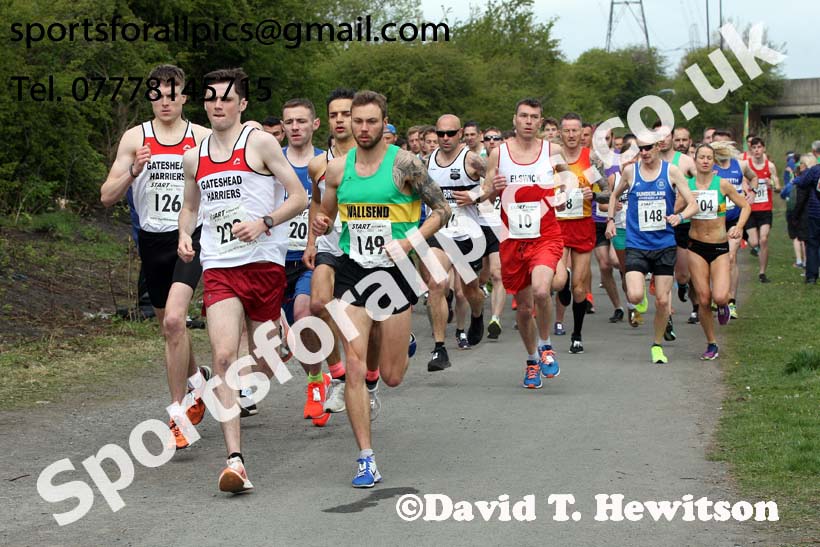 Terry O'Gara Memorial 5k Road Race, Wallsend. Photo:  David T. Hewitson/Sports for All Pics